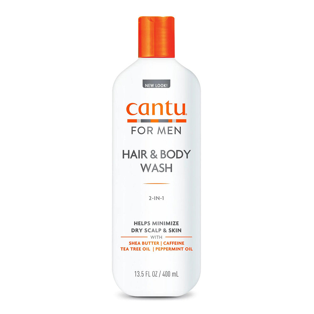 Cantu Mens Collection 3 in 1 Shampoo, Conditioner and Body Wash, 13.5 Oz